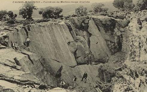 Carrire de marbre de Caunes-Minervois