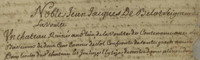Seigneur de La Voulte
