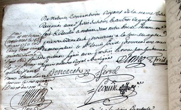 Treil de Pardailhan, secretaire du roi