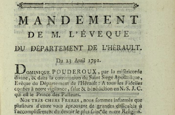 Pouderous, vque de l'Hrault