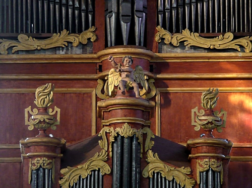 nef de l'glise de Saint-Chinian