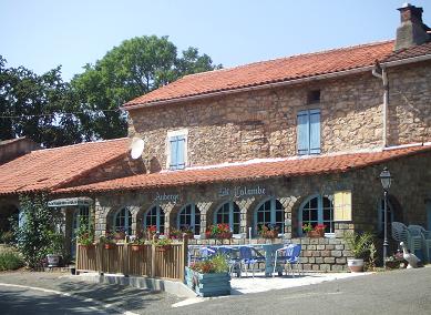Sainte-Colombe, l'auberge actuelle