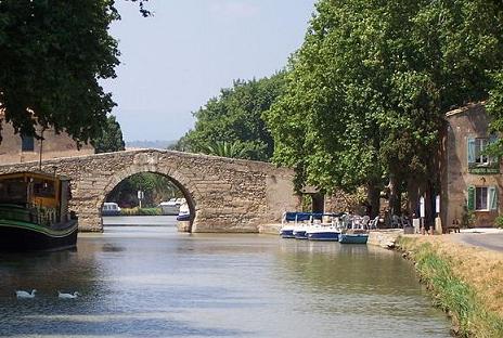 Le port du Somail, sur le canal du midi